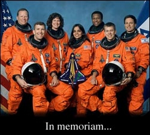 Crew of the Space Shuttle Columbia, STS-107